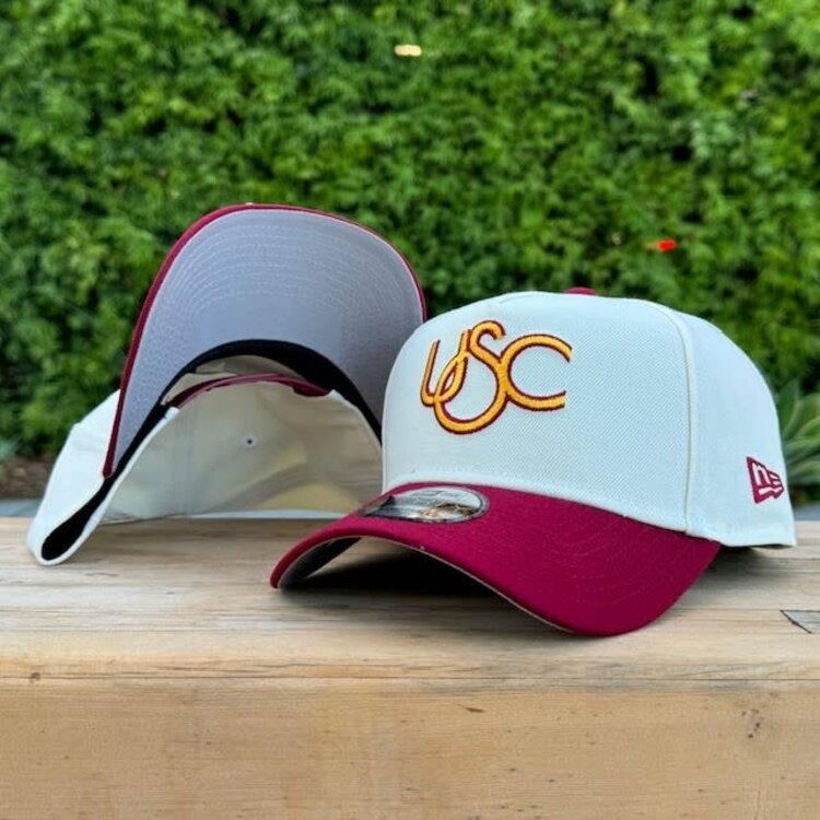 New Era USC Retro Ivory/ Cardinal 940 A-Frame