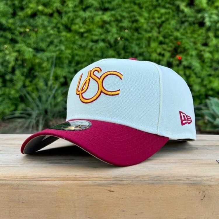 New Era USC Retro Ivory/ Cardinal 940 A-Frame