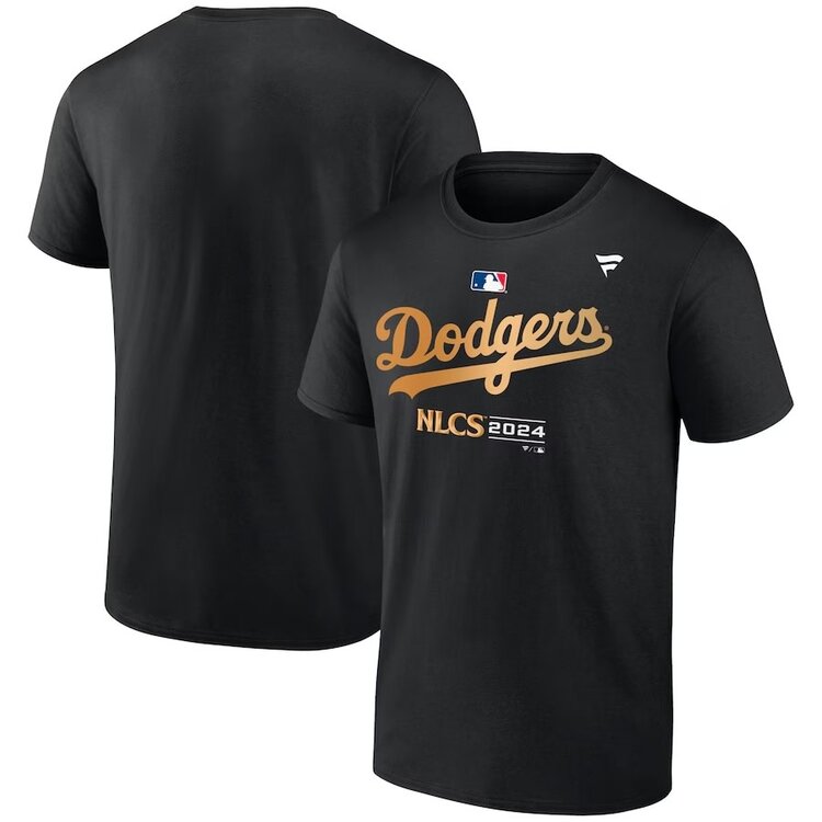 Fanatics Dodgers Men's Black 2024 NLDS Locker Room T-Shirt