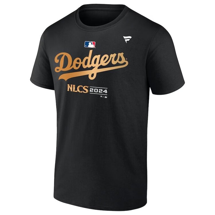 Fanatics Dodgers Men's Black 2024 NLDS Locker Room T-Shirt