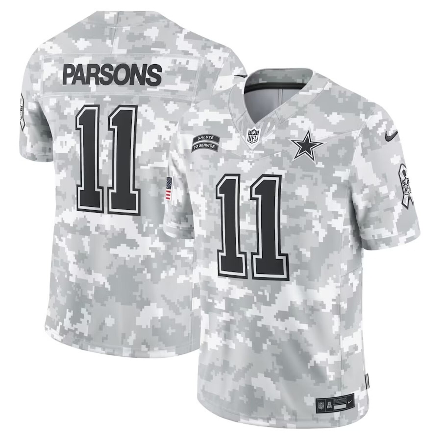 Dallas Cowboys Nike Men's 2024 Salute To Service Parsons #11