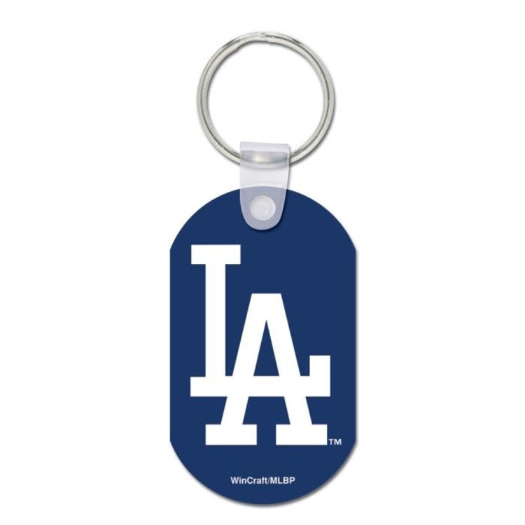 Wincraft LA Dodgers "LA" Aluminum Blue Key Ring