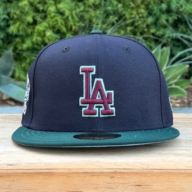 New Era LA Navy/Dk Green 100th BUV
