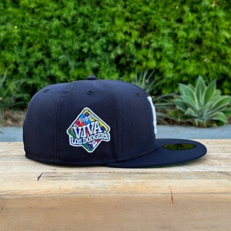 New Era LA Navy Viva Los Dodgers Green UV