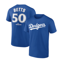 Fanatics LA Dodgers Betts Royal 2024 World Series T-Shirt