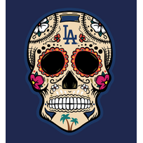 New Era LA NE Sugar Skull Royal 2.0 P/O Hoodie