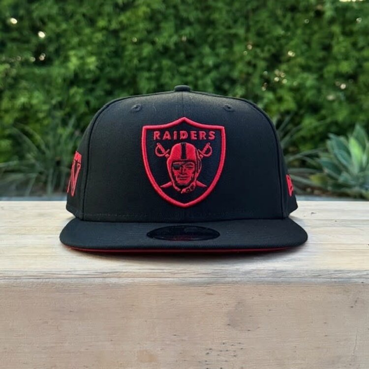 New Era Raiders Black Red Outline SB XV Red UV 950