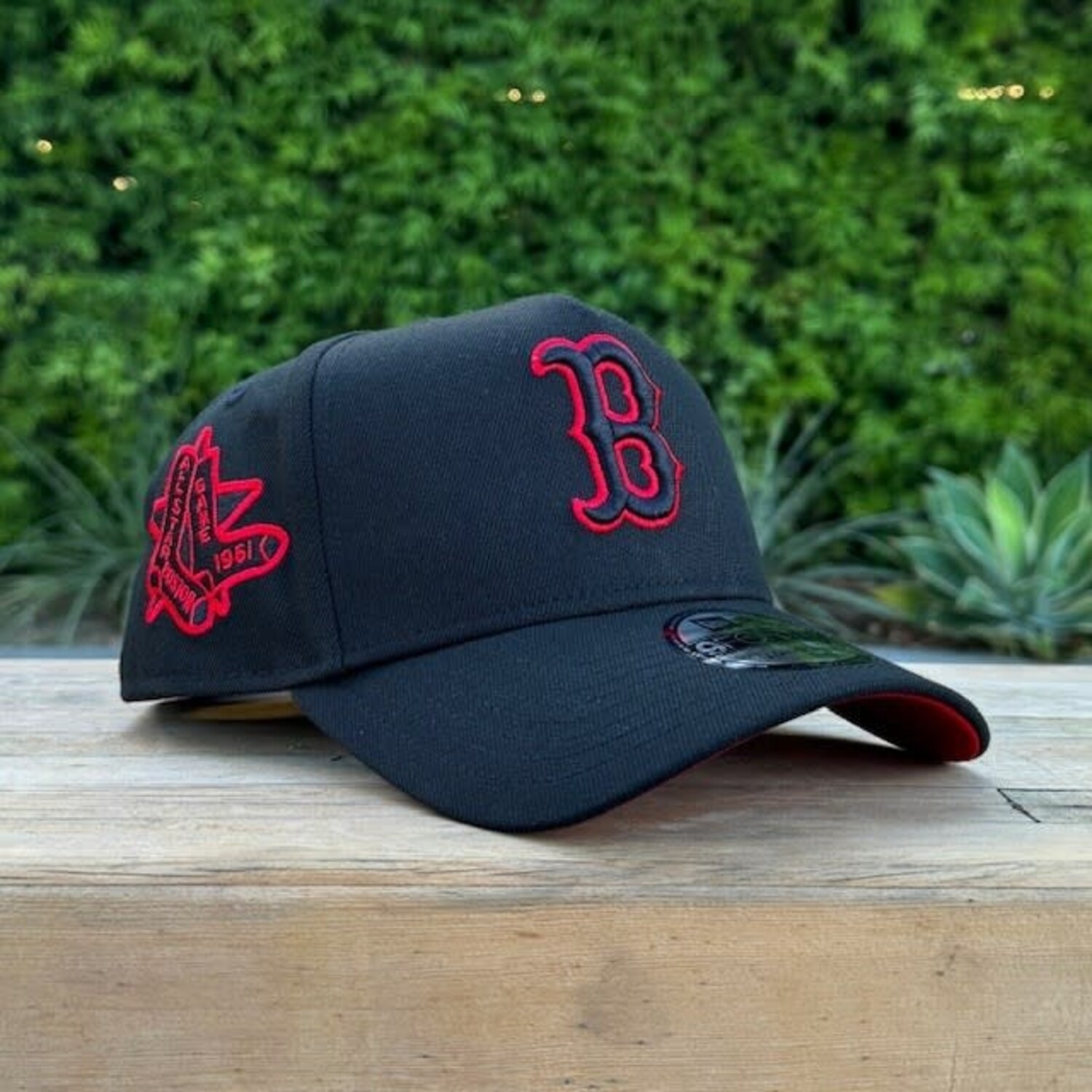 Boston Black Red Outline 1961 ASG Red UV 940AF - The Locker Room