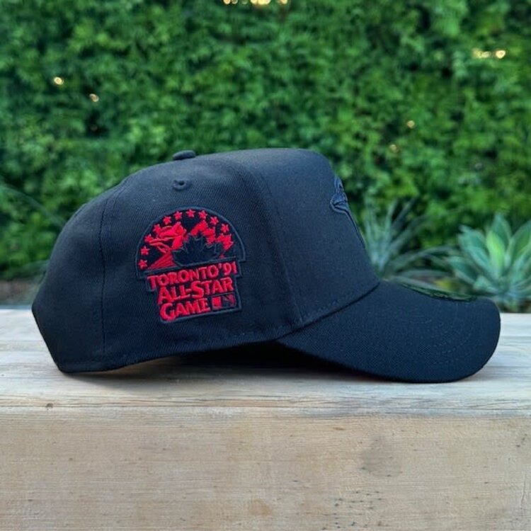 New Era Blue Jays Black Red Outline 1991 ASG Red UV 940AF