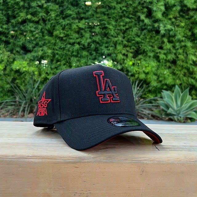 LA Dodgers Black Red Outline 2022 ASG Red UV 940AF - The Locker 
