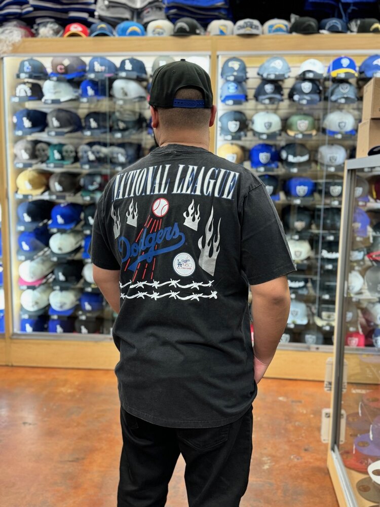 Mitchell and Ness LA Dodgers M&N Titles Black Tee