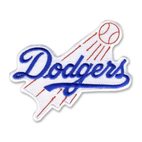 Emblem Source LA Dodgers Primary Logo Shooting Ball Patch