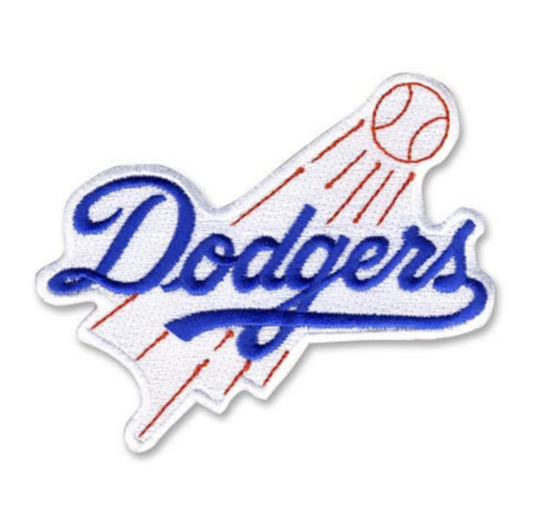 Emblem Source LA Dodgers Primary Logo Shooting Ball Patch