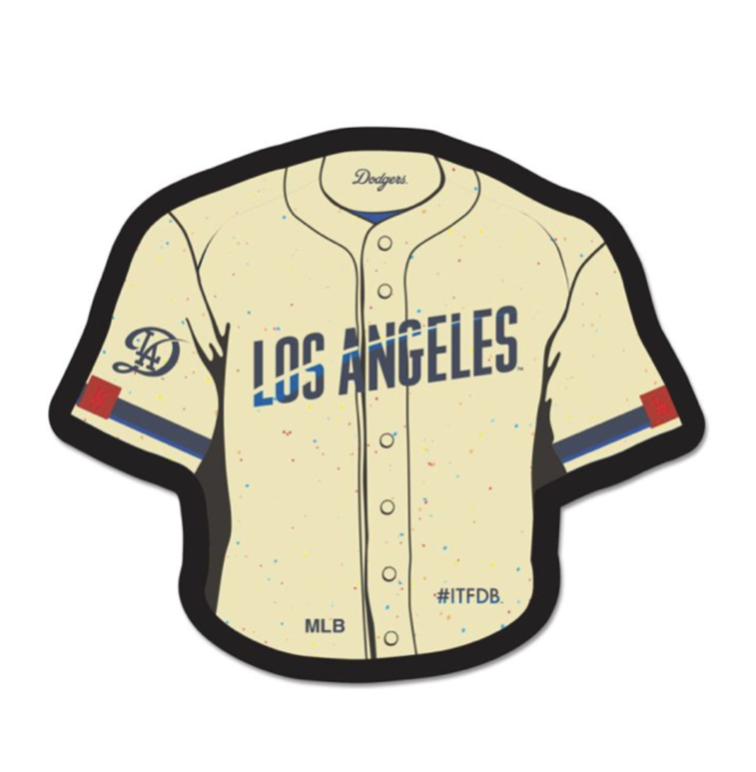 LA Dodgers City Connect Jersey Signature Pin - The Locker