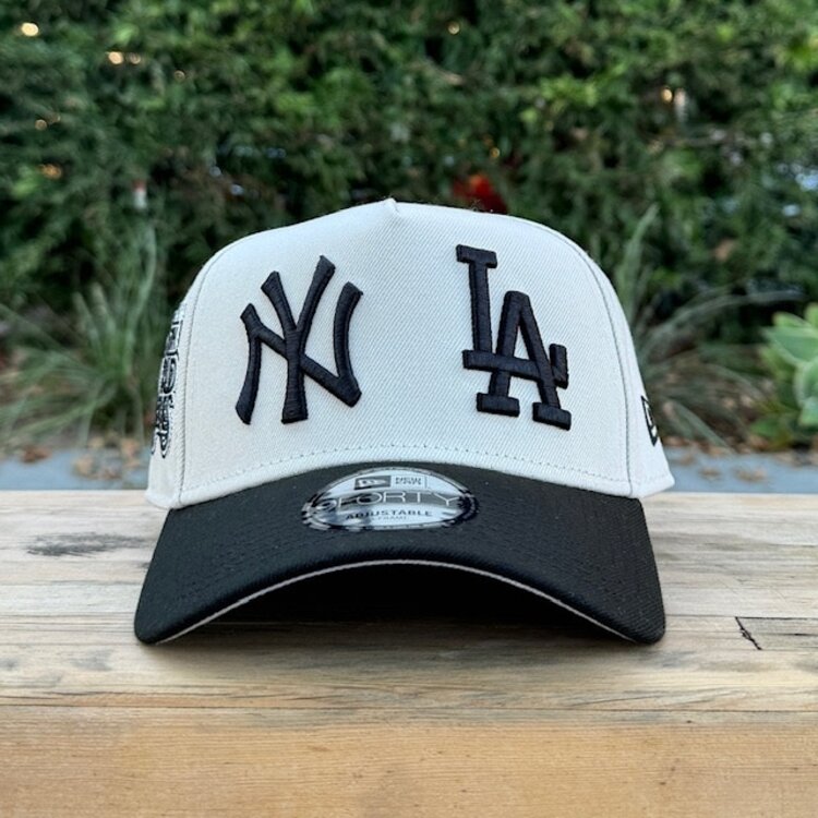 New Era NY / LA Dual Logo 75th SP Stone/Black 940 A-Frame