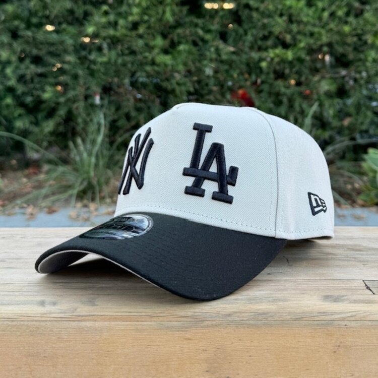 New Era NY / LA Dual Logo 75th SP Stone/Black 940 A-Frame