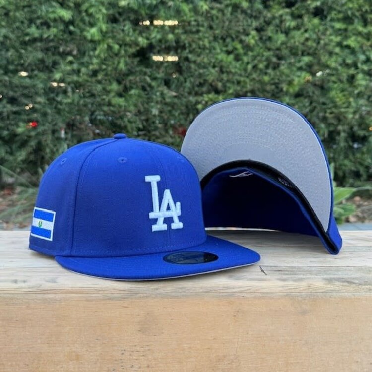 New Era LA Dodgers Royal El Salvador Patch