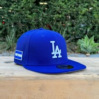 New Era LA Dodgers Royal El Salvador Patch