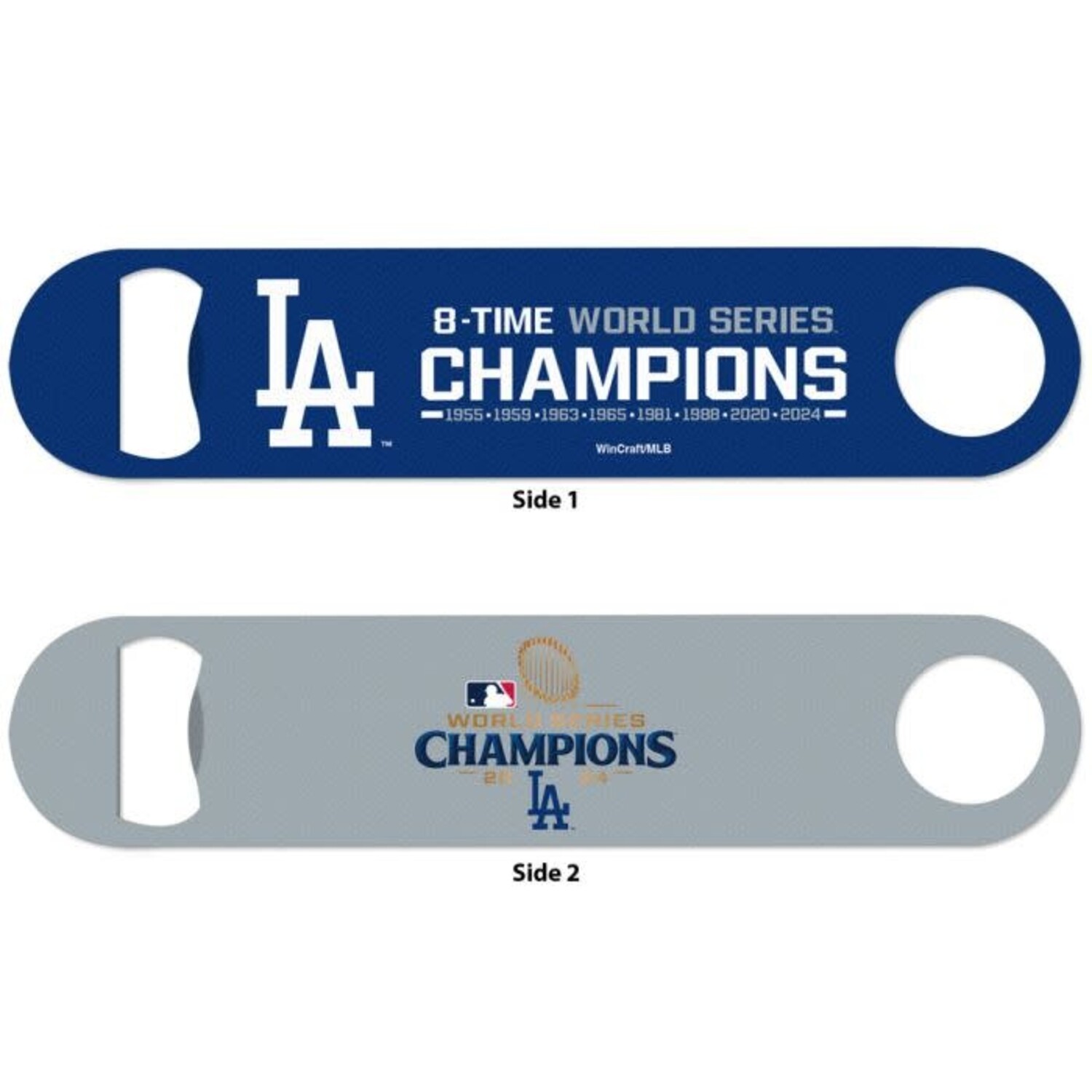 Bottle Opener 2-Sided - LA Dodgers 2024 World Series Champions