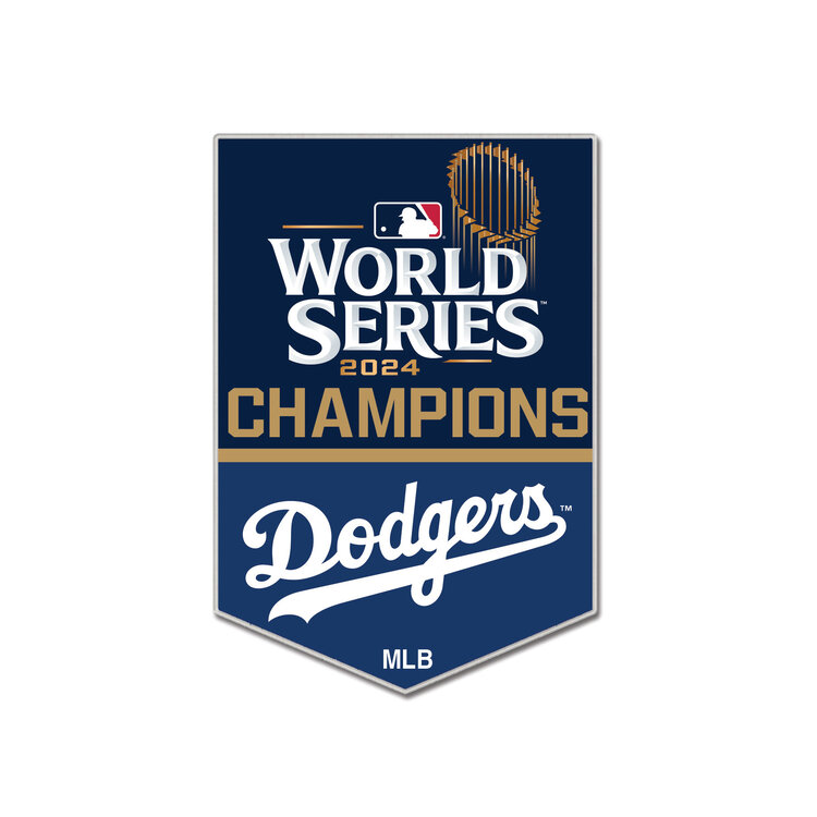 Wincraft LA Dodgers 2024 World Series Champions Banner Collector Pin