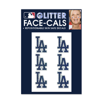 Wincraft Dodgers Glitter Logo 6 Face Cals