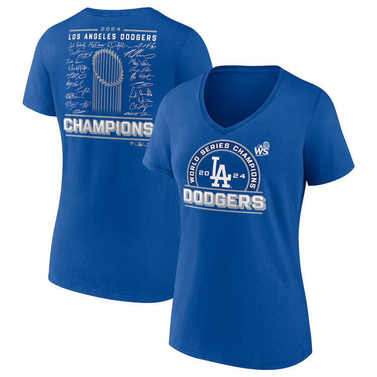 Fanatics LA W 2024 WS Champs Signature Roster Tee
