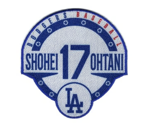 Los Angeles Dodgers - Ohtani #17 Player Badge Fanpatch - The