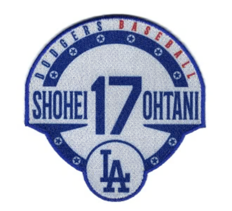 Emblem Source Los Angeles Dodgers - Ohtani #17 Player Badge Fanpatch
