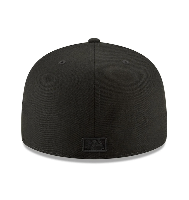 New Era LA Dodgers Black Black Gold 2024 World Series Champions Fitted