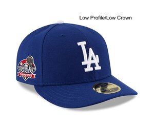 LA Dodgers 2024 WS Champs Low Profile Fitted The Locker Room of Downey