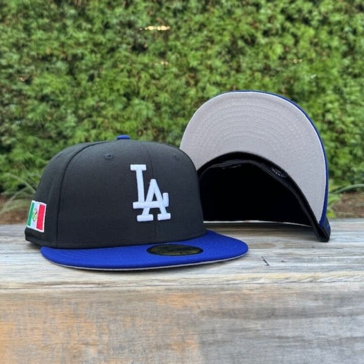 New Era LA Black/Royal Mexico Flag