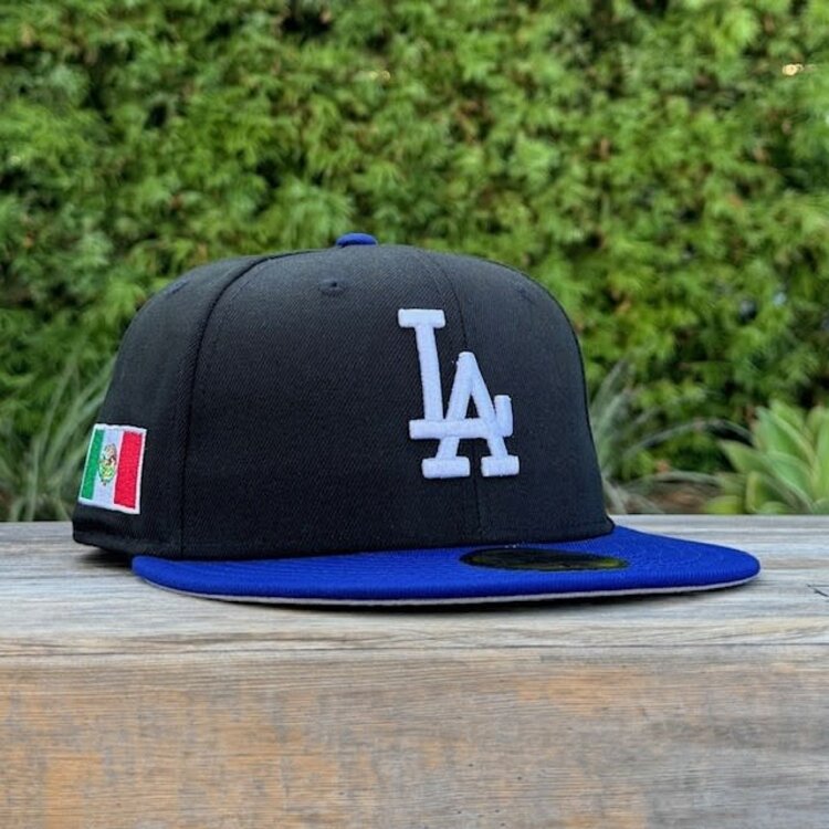 New Era LA Black/Royal Mexico Flag