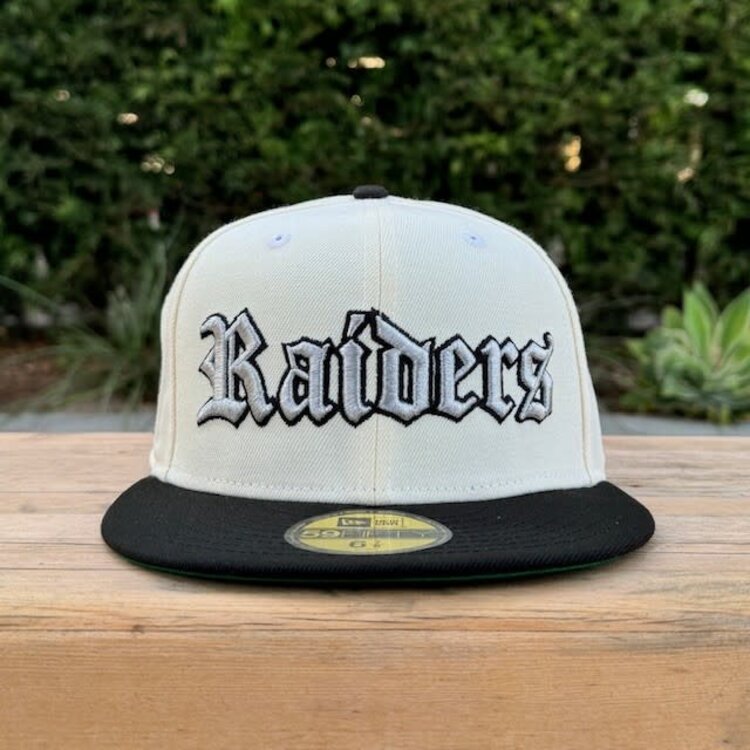 New Era Raiders OE Ivory/Black 60th Green UV
