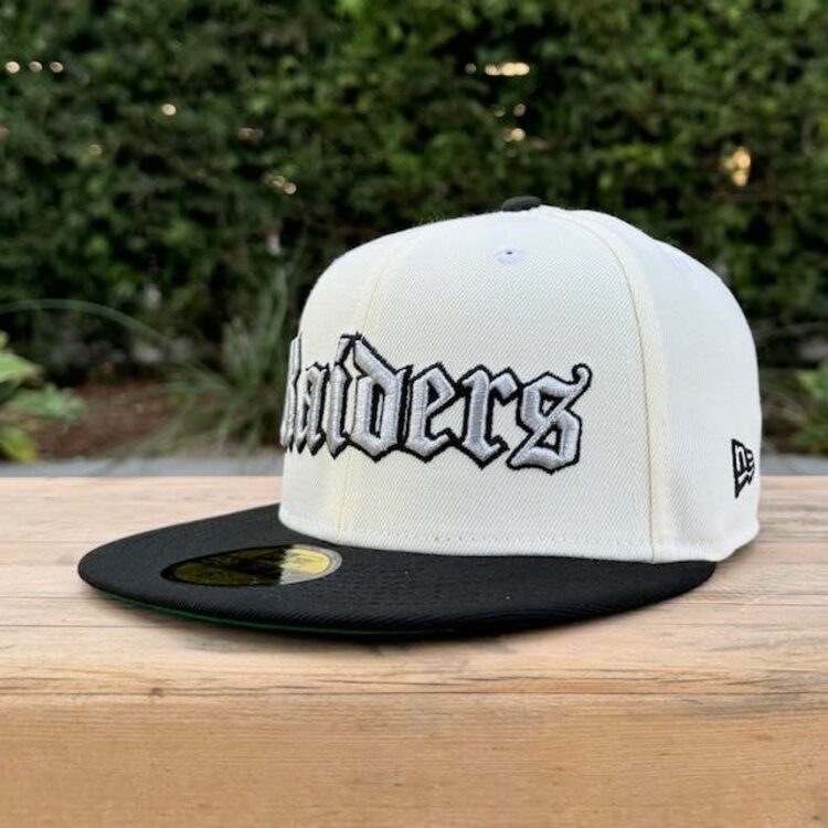 New Era Raiders OE Ivory/Black 60th Green UV