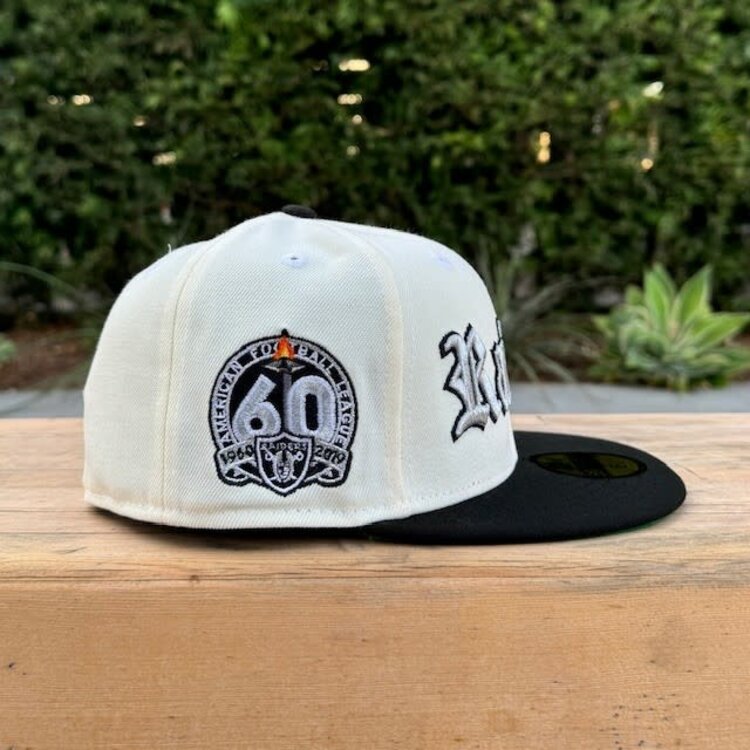 New Era Raiders OE Ivory/Black 60th Green UV