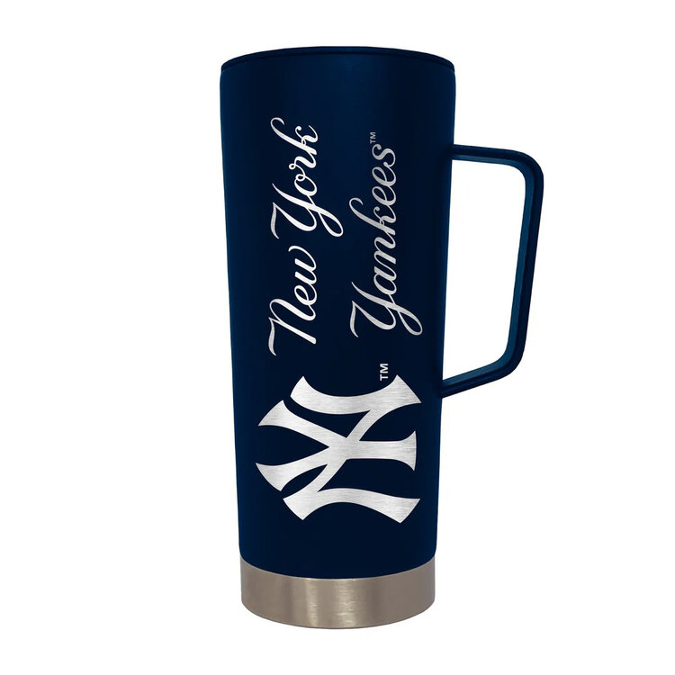 Great American Products Roadie with Handle Travel Mug 18oz MLB Yankees