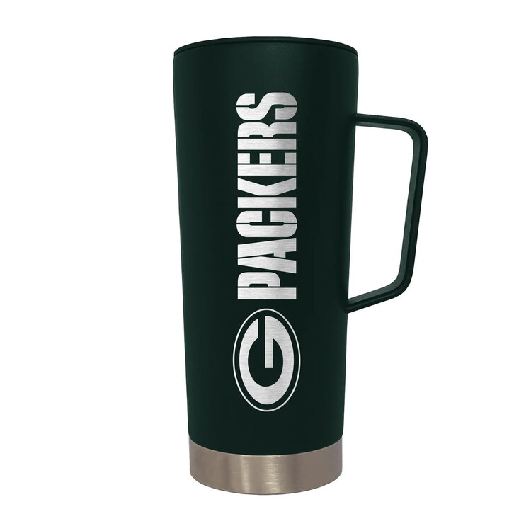Great American Products Roadie with Handle Travel Mug 18oz NFL Packers