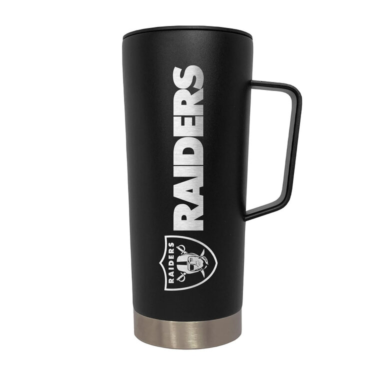 Great American Products Roadie with Handle Travel Mug 18oz NFL Raiders