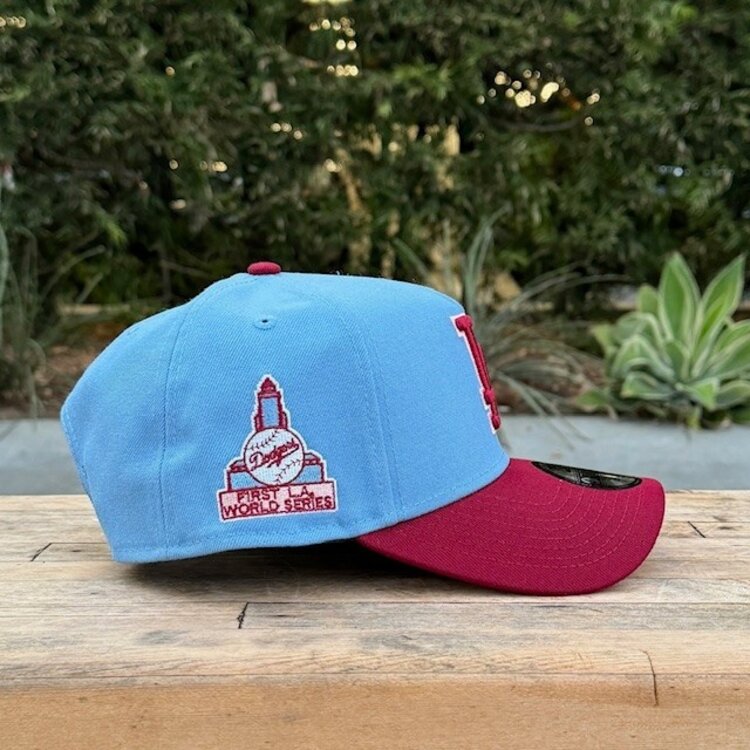 New Era LA Sky Blue/Cardinal Outline 1st World Series Blush UV 940AF
