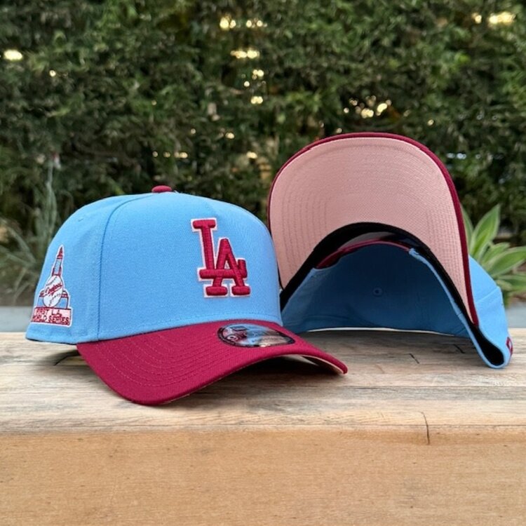 New Era LA Sky Blue/Cardinal Outline 1st World Series Blush UV 940AF