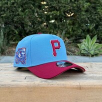 New Era Pirates Sky Blue/Cardinal Outline 76th World Series Blush UV 940AF