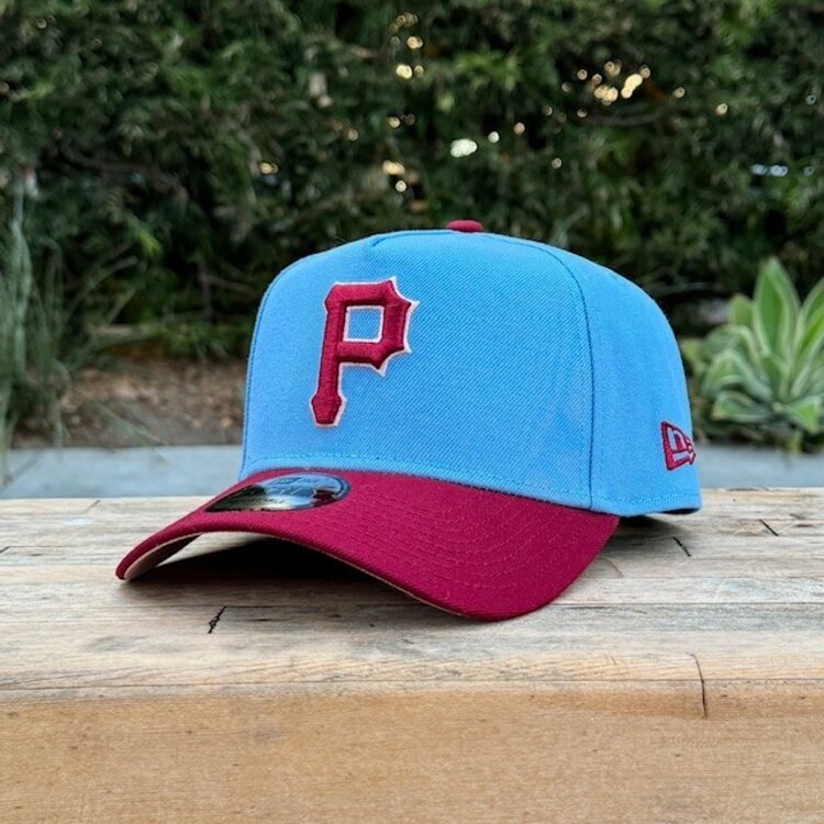 New Era Pirates Sky Blue/Cardinal Outline 76th World Series Blush UV 940AF