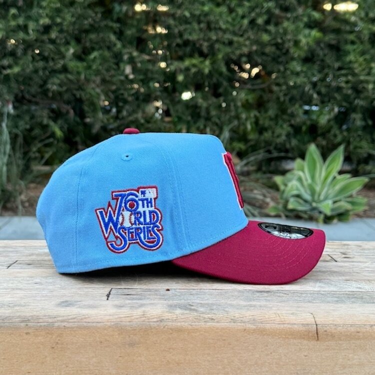 New Era Pirates Sky Blue/Cardinal Outline 76th World Series Blush UV 940AF