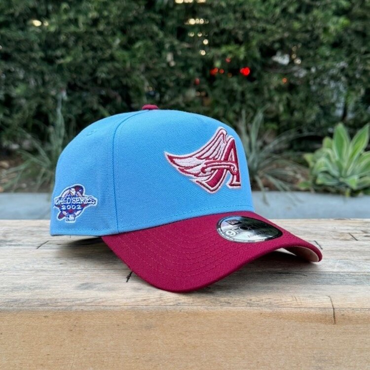 New Era Angels Sky Blue/Cardinal Wings 2002 World Series Blush UV 940AF
