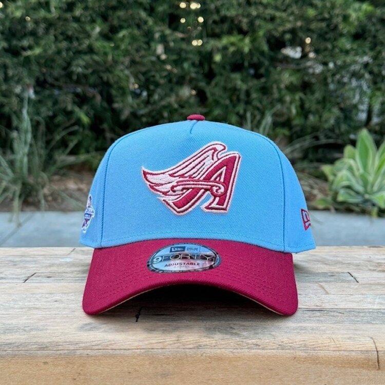 New Era Angels Sky Blue/Cardinal Wings 2002 World Series Blush UV 940AF