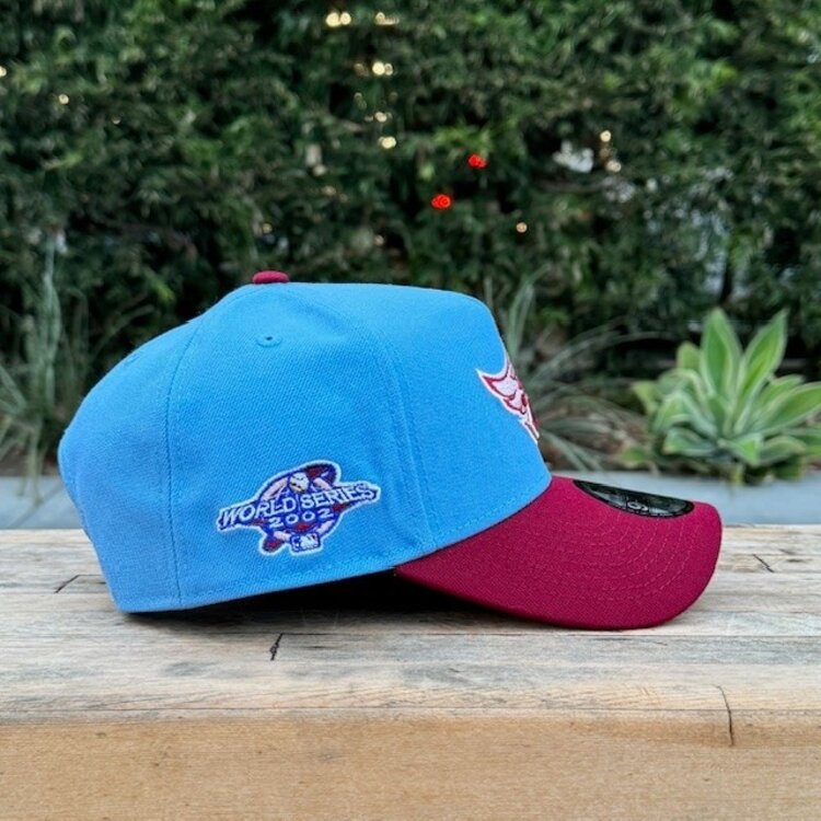 New Era Angels Sky Blue/Cardinal Wings 2002 World Series Blush UV 940AF