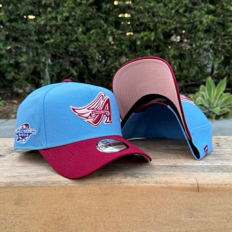New Era Angels Sky Blue/Cardinal Wings 2002 World Series Blush UV 940AF