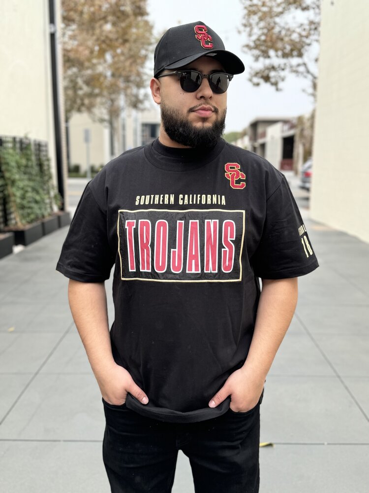 Mitchell and Ness USC Trojans M&N Team Origins 2.0 Premium T-Shirt