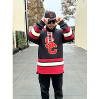 Mitchell and Ness USC Trojans M&N Heritage Lace-Up Crew