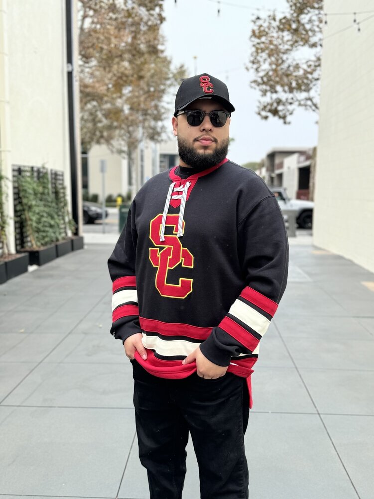 Mitchell and Ness USC Trojans M&N Heritage Lace-Up Crew